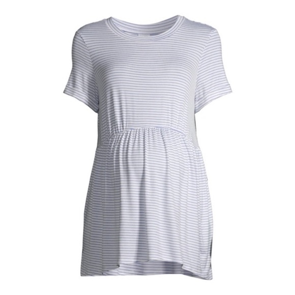 Maternity Babydoll Short Sleeve T-shirt - Picture 5 of 6